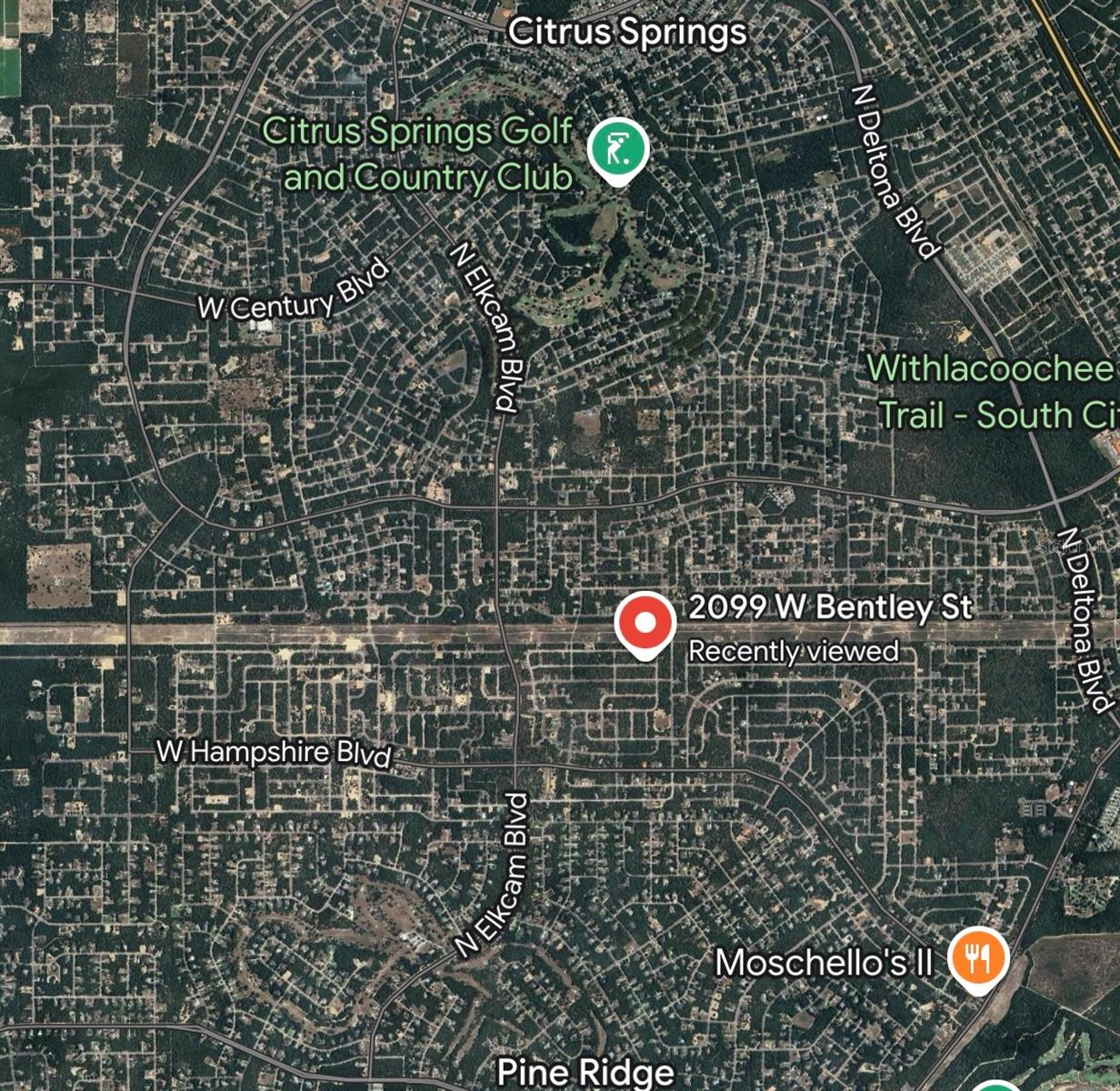 2099 W BENTLEY ST, CITRUS SPRINGS, FL, 34434
