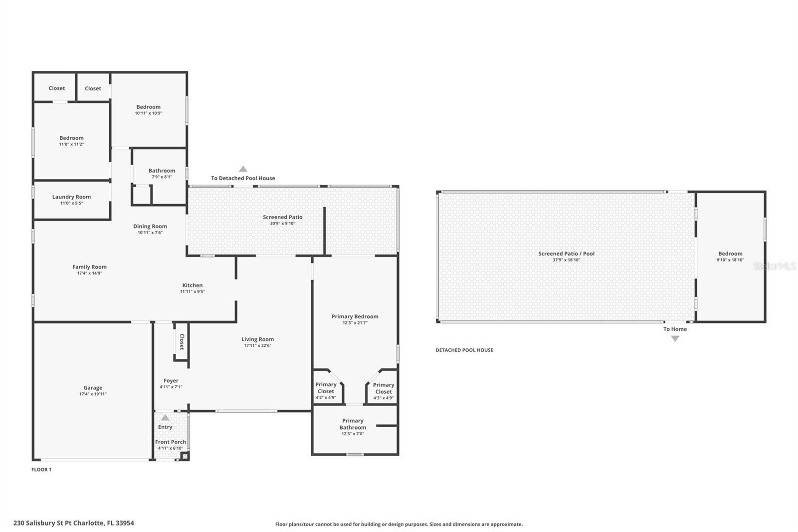 230 SALISBURY ST, PORT CHARLOTTE, FL, 33954
