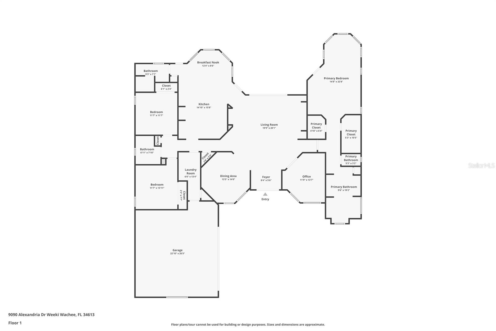 9090 ALEXANDRIA DR, WEEKI WACHEE, FL, 34613