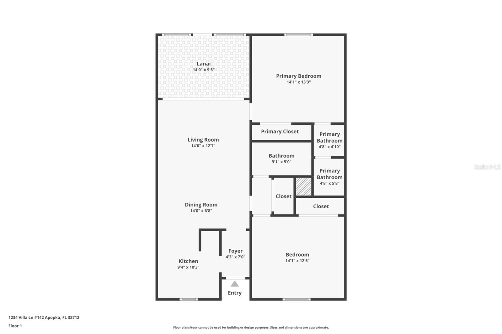 1234 VILLA LN #142, APOPKA, FL, 32712