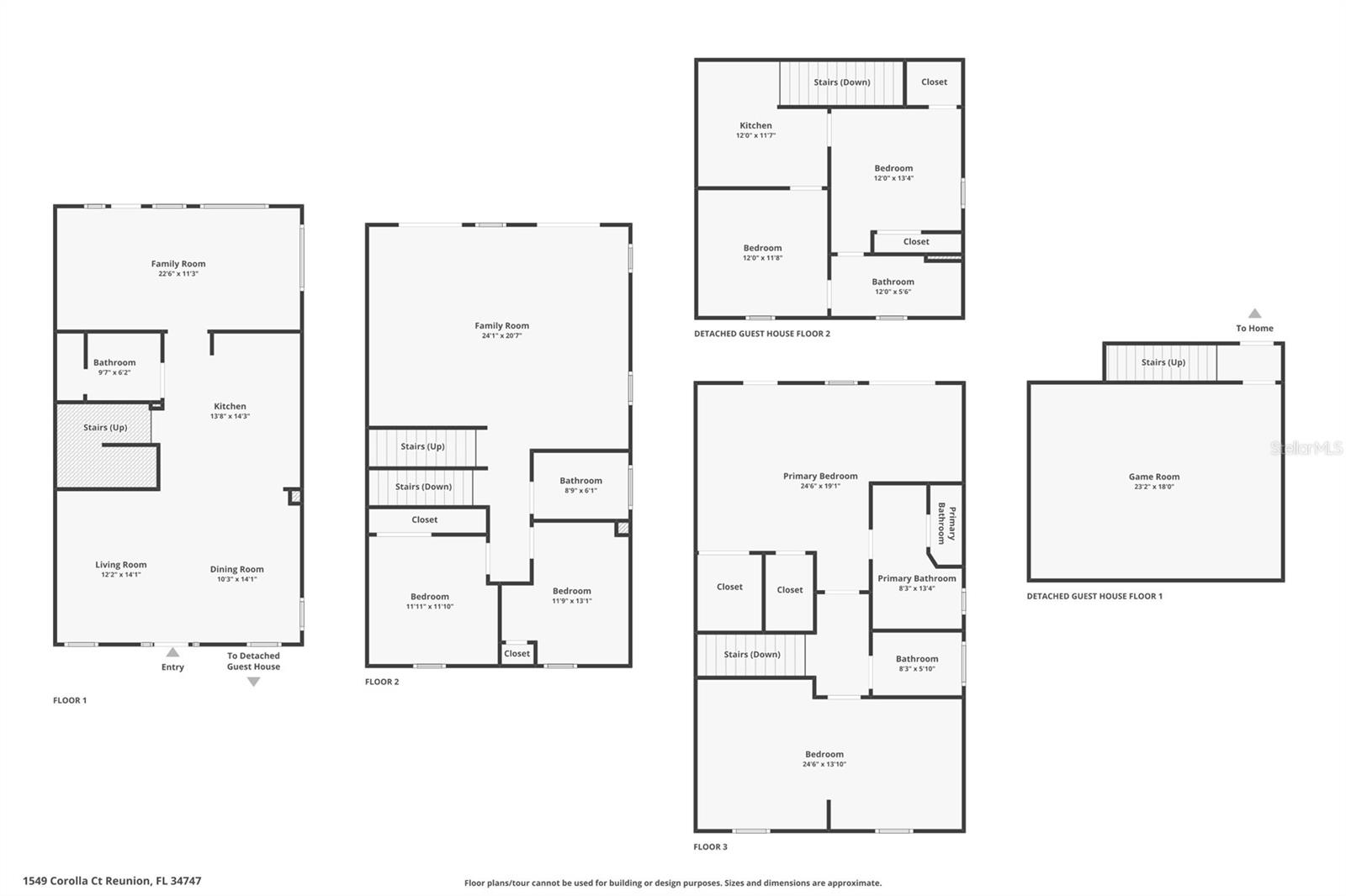 1549 COROLLA CT, REUNION, FL, 34747