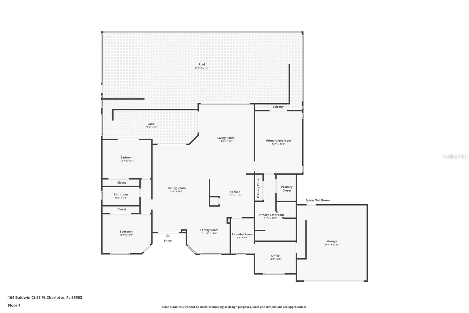 164 BALDWIN CT SE, PORT CHARLOTTE, FL, 33952