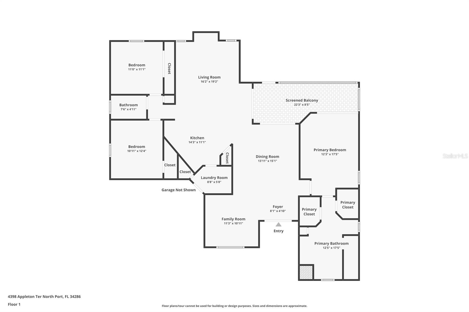 4398 APPLETON TER, NORTH PORT, FL, 34286