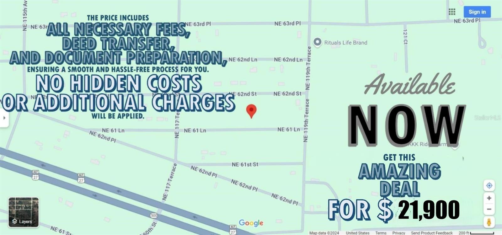 00 NE 61ST LN, WILLISTON, FL, 32696