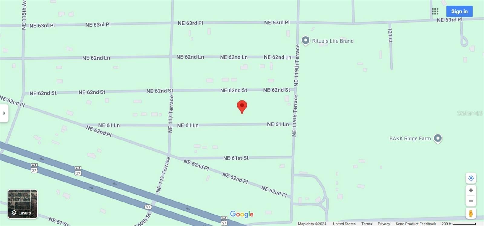 00 NE 61ST LN, WILLISTON, FL, 32696