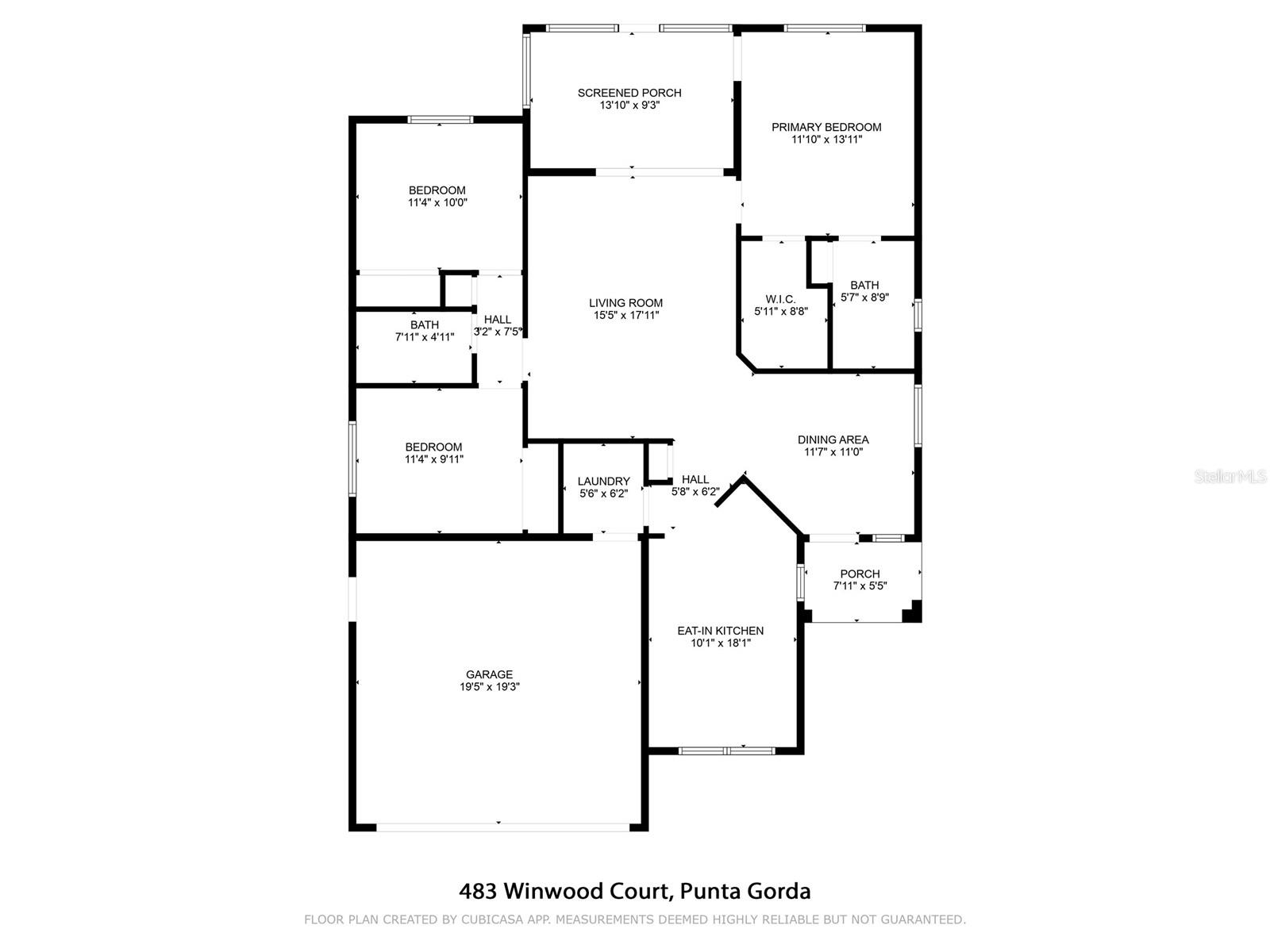 483 WINWOOD CT, PORT CHARLOTTE, FL, 33954
