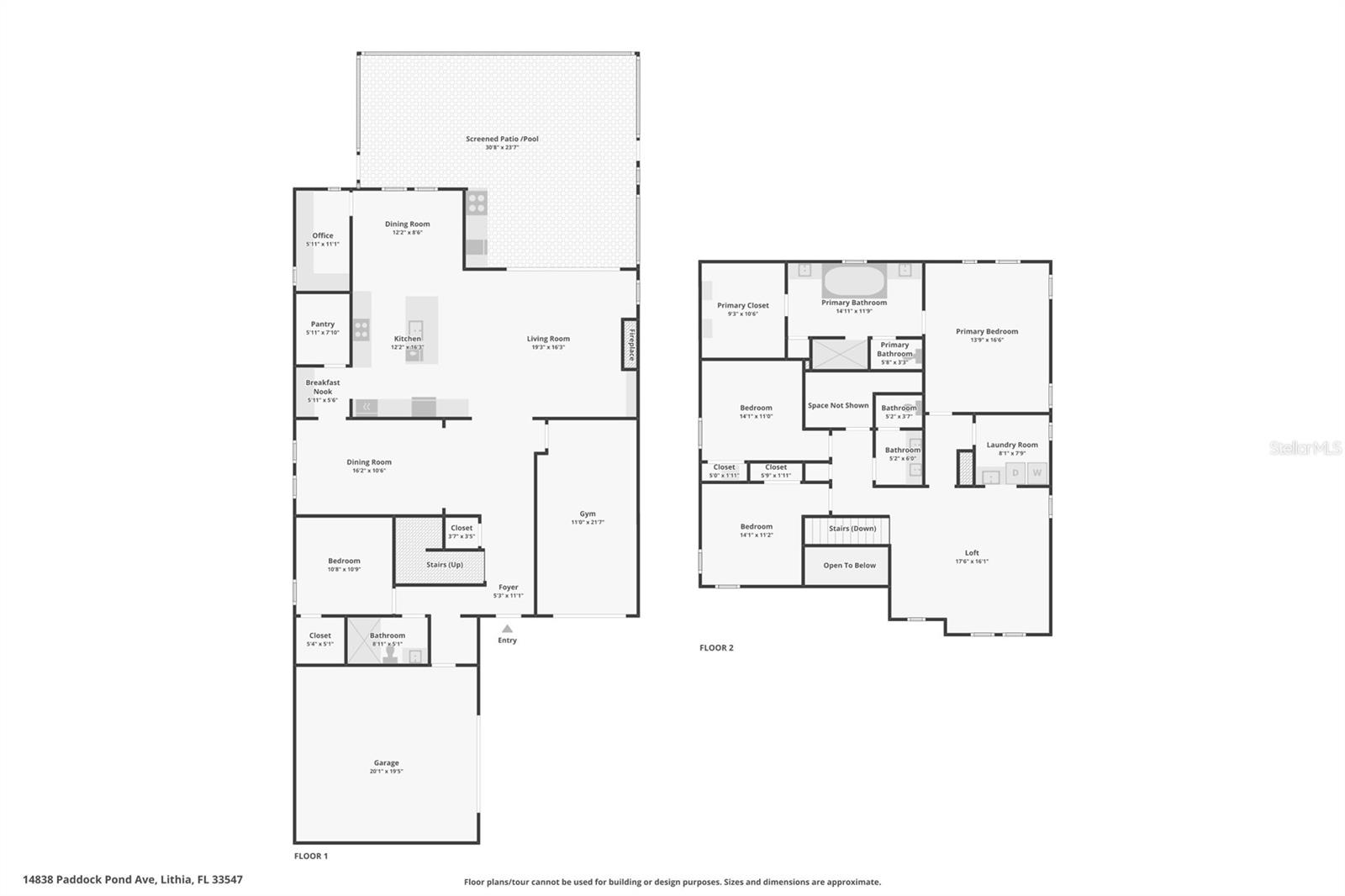 14838 PADDOCK POND AVE, LITHIA, FL, 33547