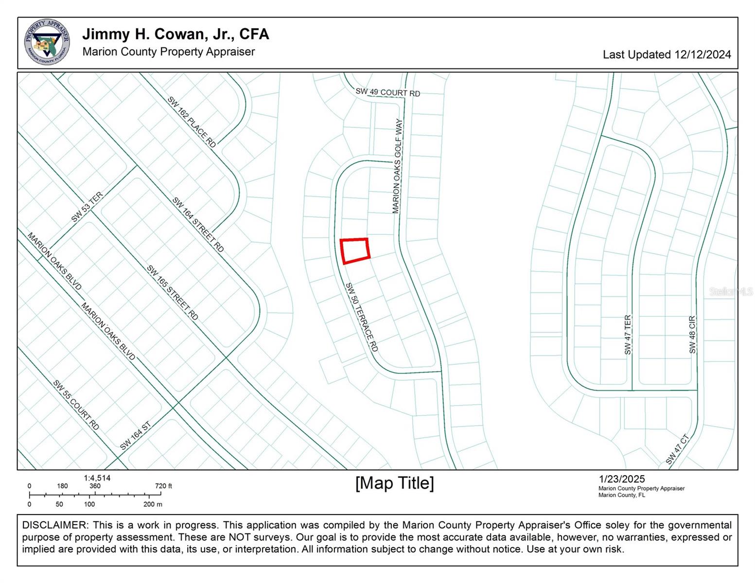 0 SW 50TH TERRACE RD, OCALA, FL, 34473