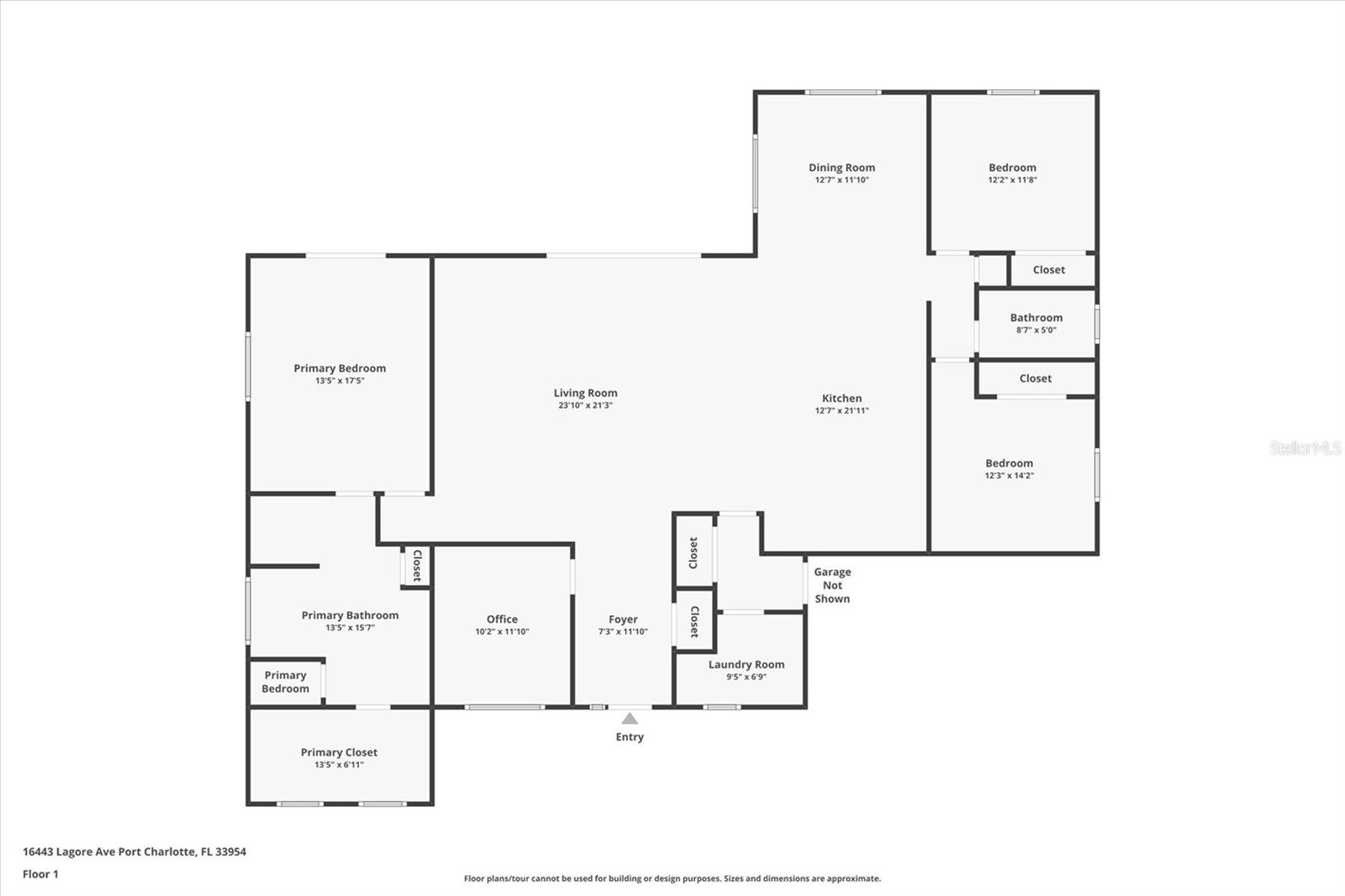 16443 LAGORE AVE, PORT CHARLOTTE, FL, 33954