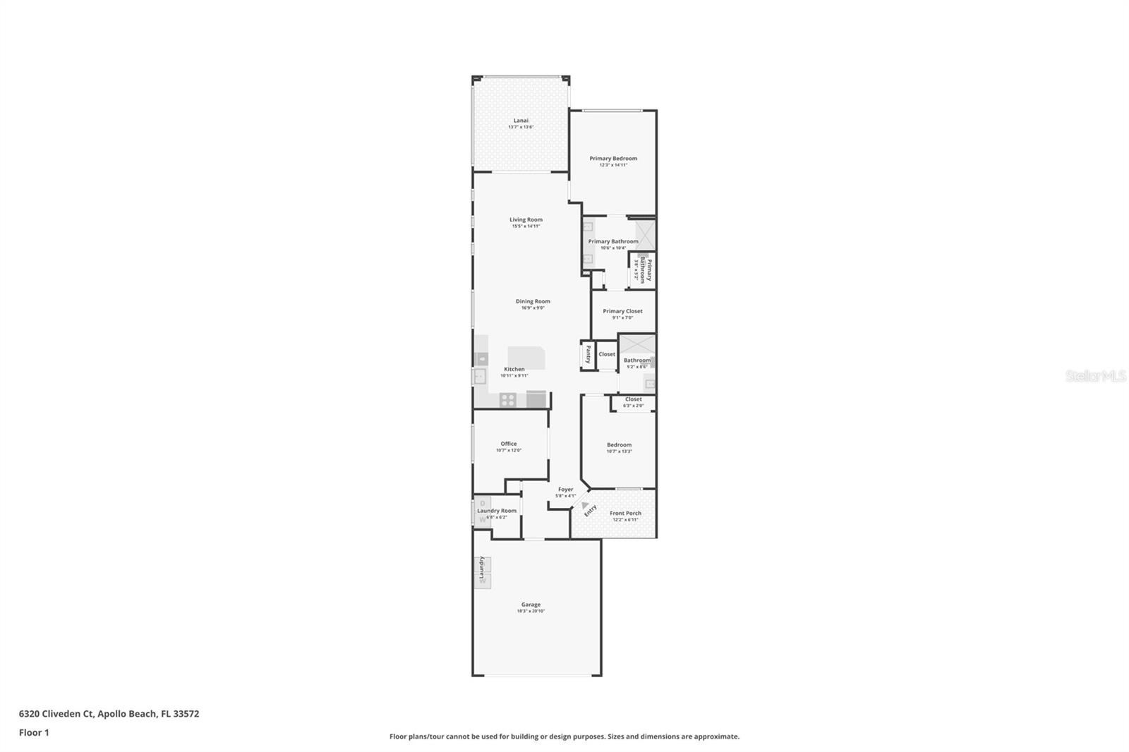 6320 CLIVEDEN CT, APOLLO BEACH, FL, 33572