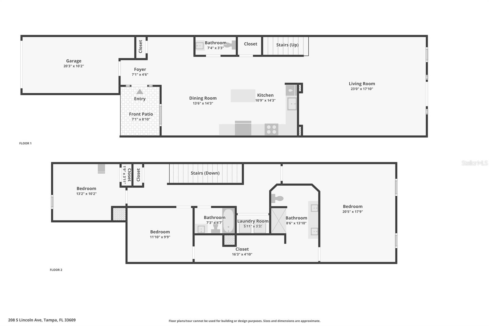 208 S LINCOLN AVE, TAMPA, FL, 33609
