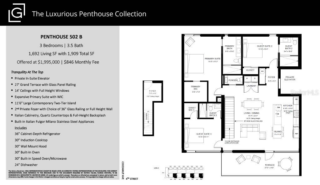 1305 4TH ST #502B, SARASOTA, FL, 34236