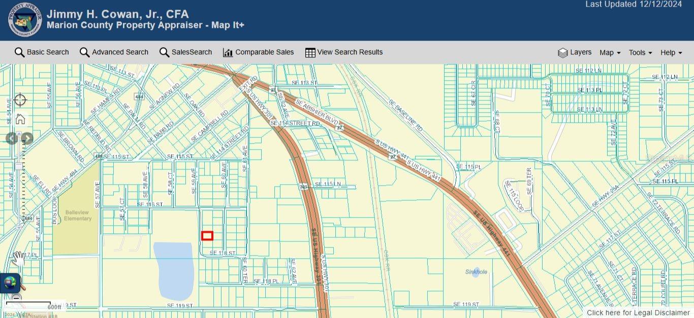 TBD SE 59TH AVE, BELLEVIEW, FL, 34420
