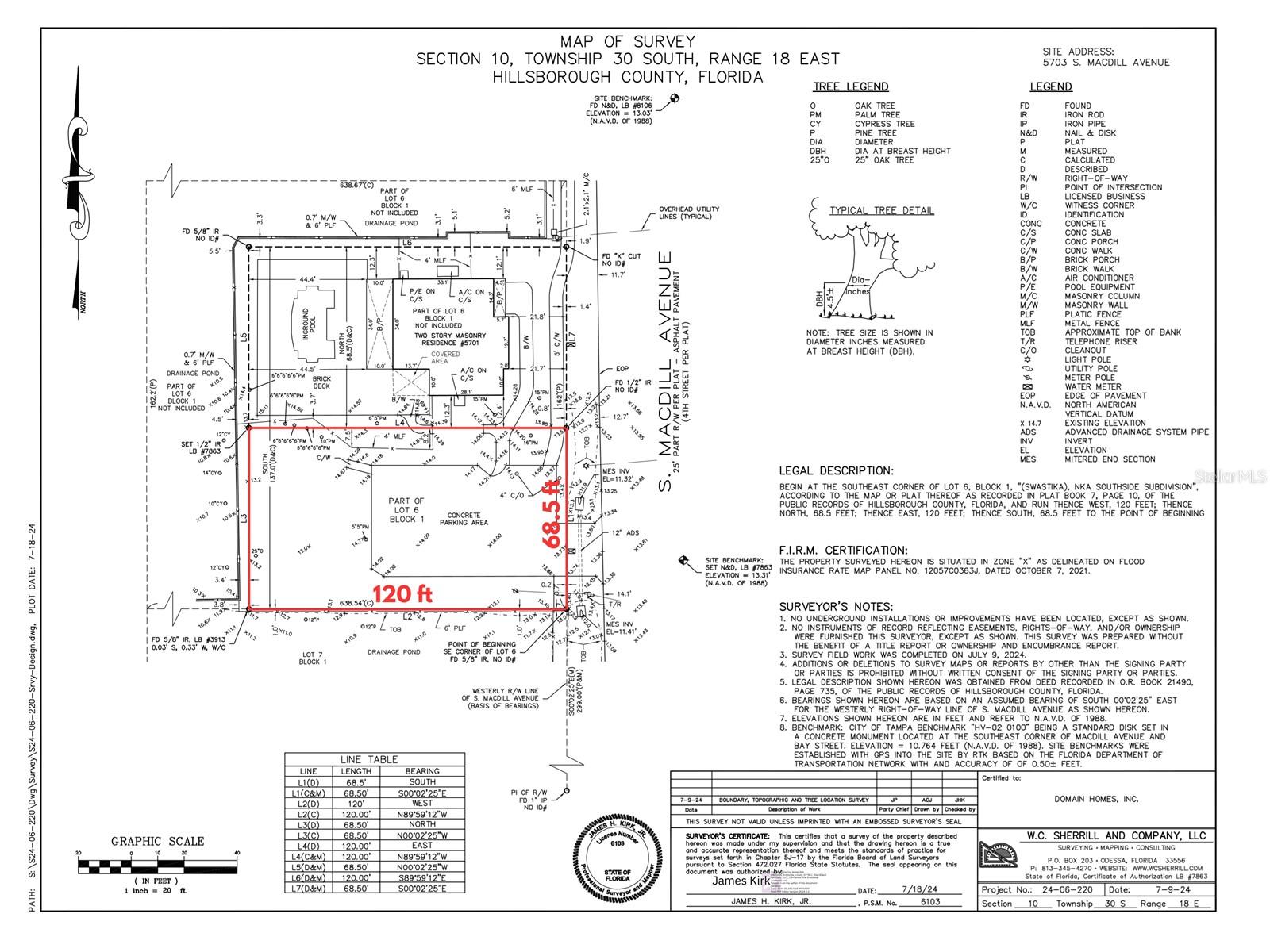 5703 S MACDILL AVE, TAMPA, FL, 33611