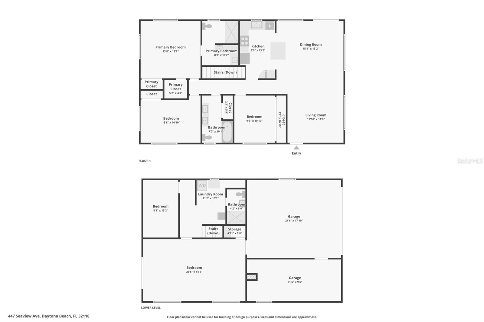 447 SEAVIEW AVE, DAYTONA BEACH, FL, 32118