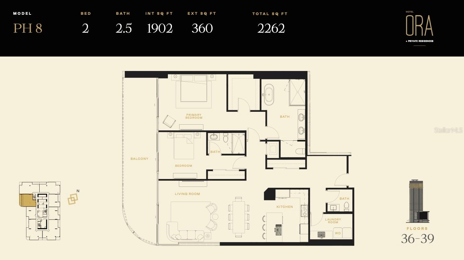 1101 E JACKSON ST #3608, TAMPA, FL, 33602