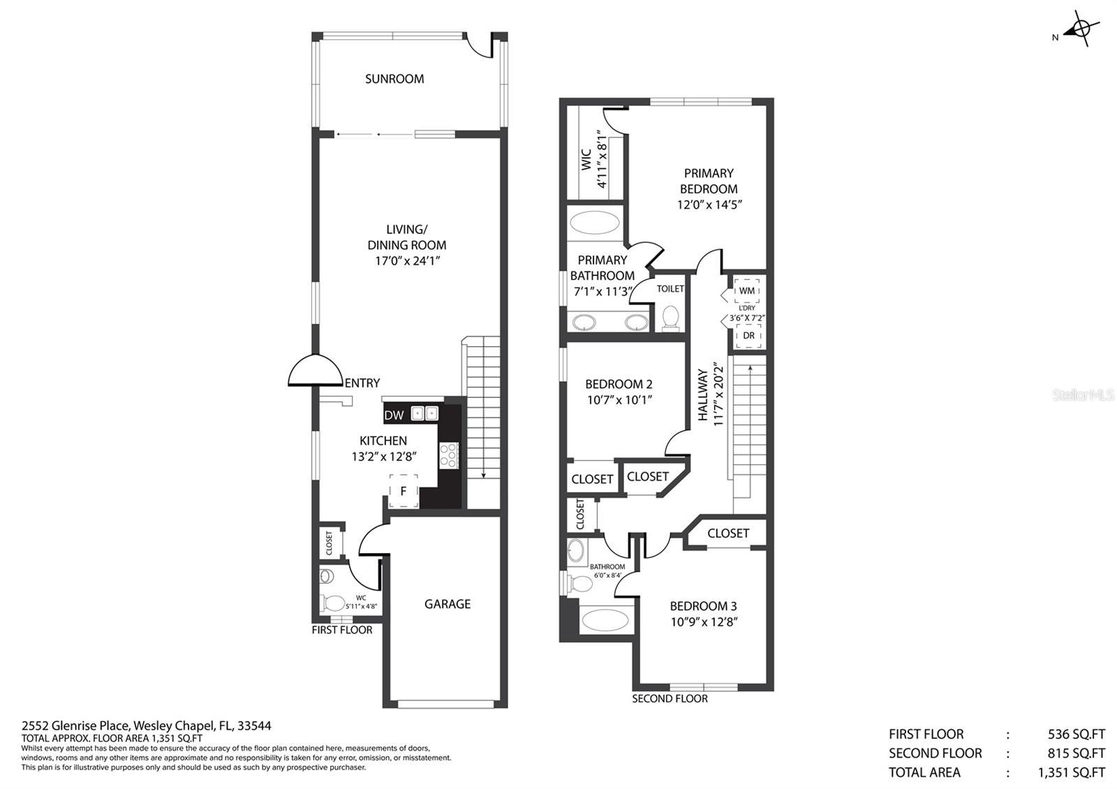 2552 GLENRISE PL, WESLEY CHAPEL, FL, 33544