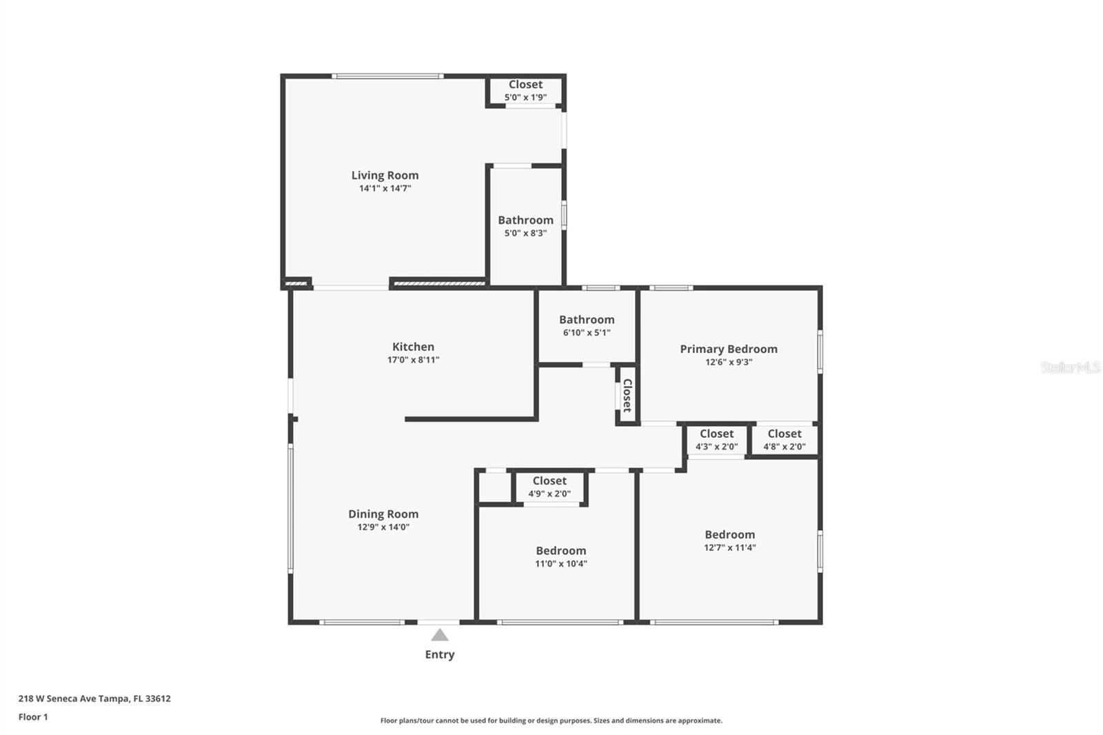 218 W SENECA AVE, TAMPA, FL, 33612