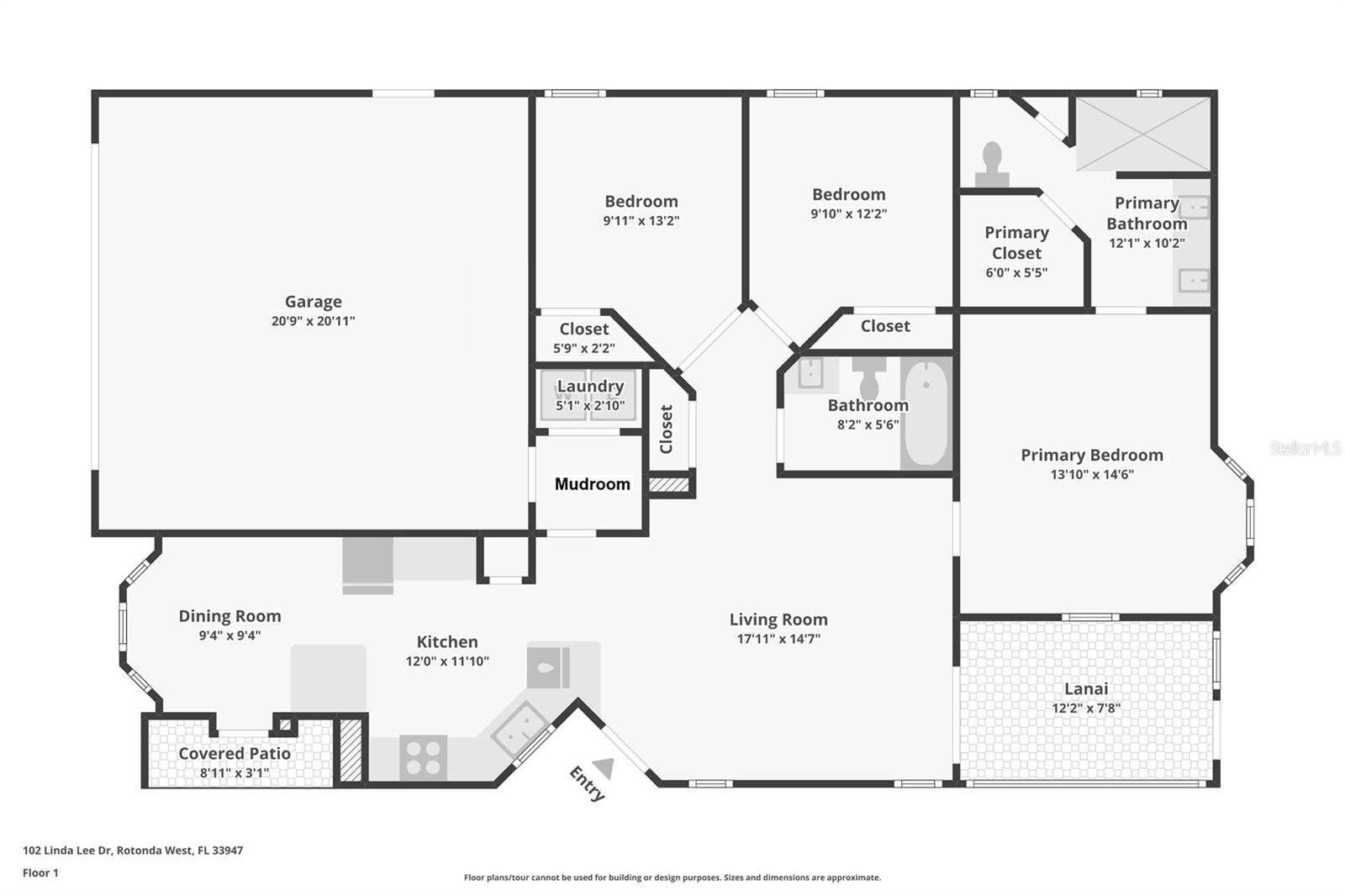 102 LINDA LEE DR, ROTONDA WEST, FL, 33947