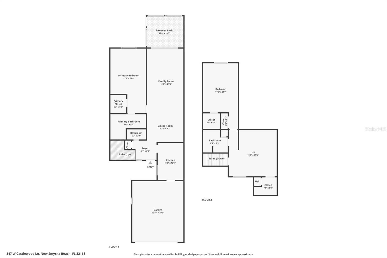 347 CASTLEWOOD LN, NEW SMYRNA BEACH, FL, 32168