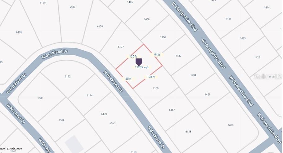 6171 N BUCKLAND DR, CITRUS SPRINGS, FL, 34434