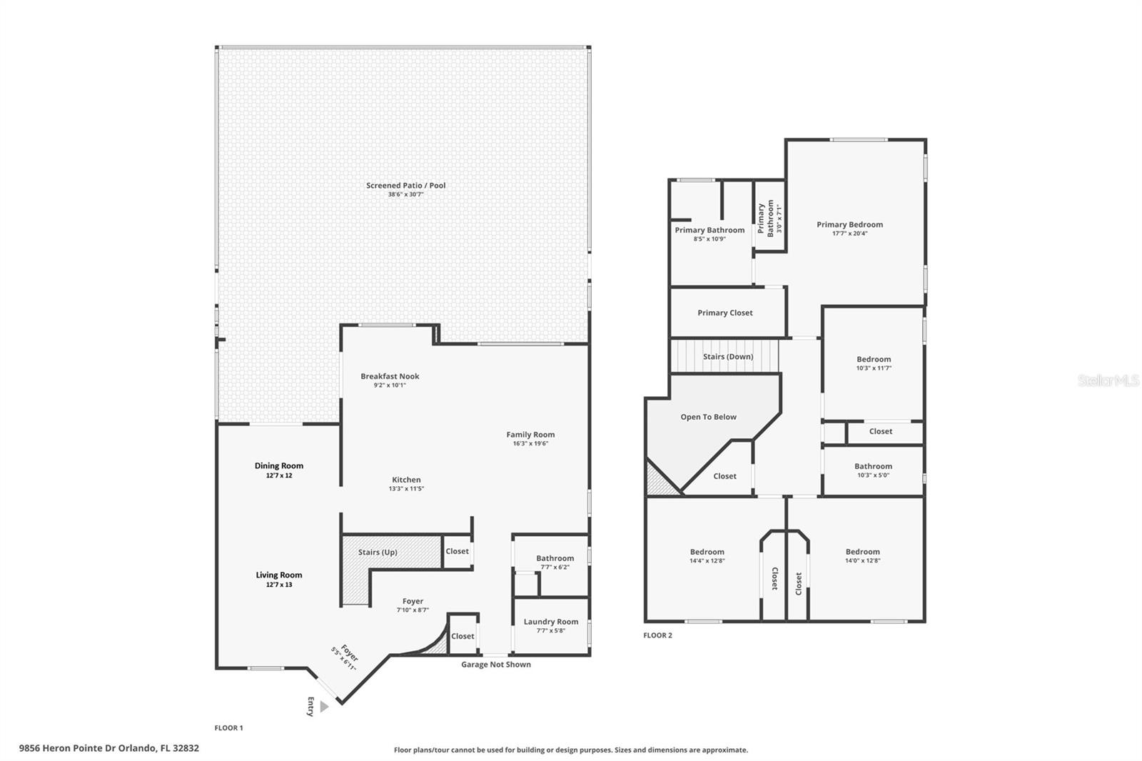 9856 HERON POINTE DR, ORLANDO, FL, 32832