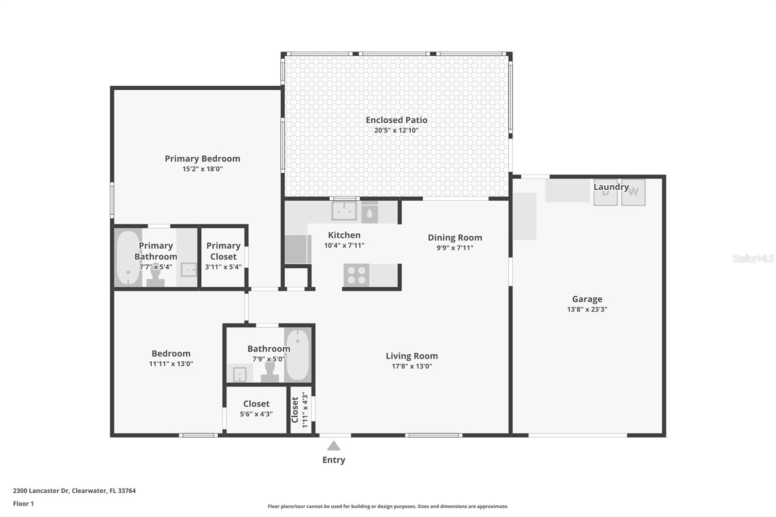 2300 LANCASTER DR, CLEARWATER, FL, 33764