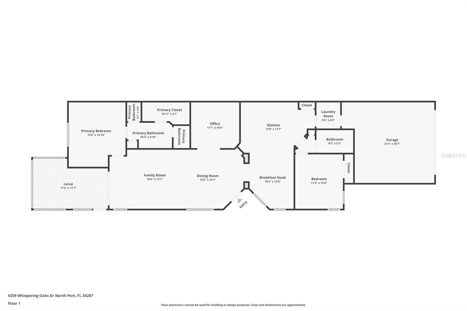 4259 WHISPERING OAKS DR, NORTH PORT, FL, 34287