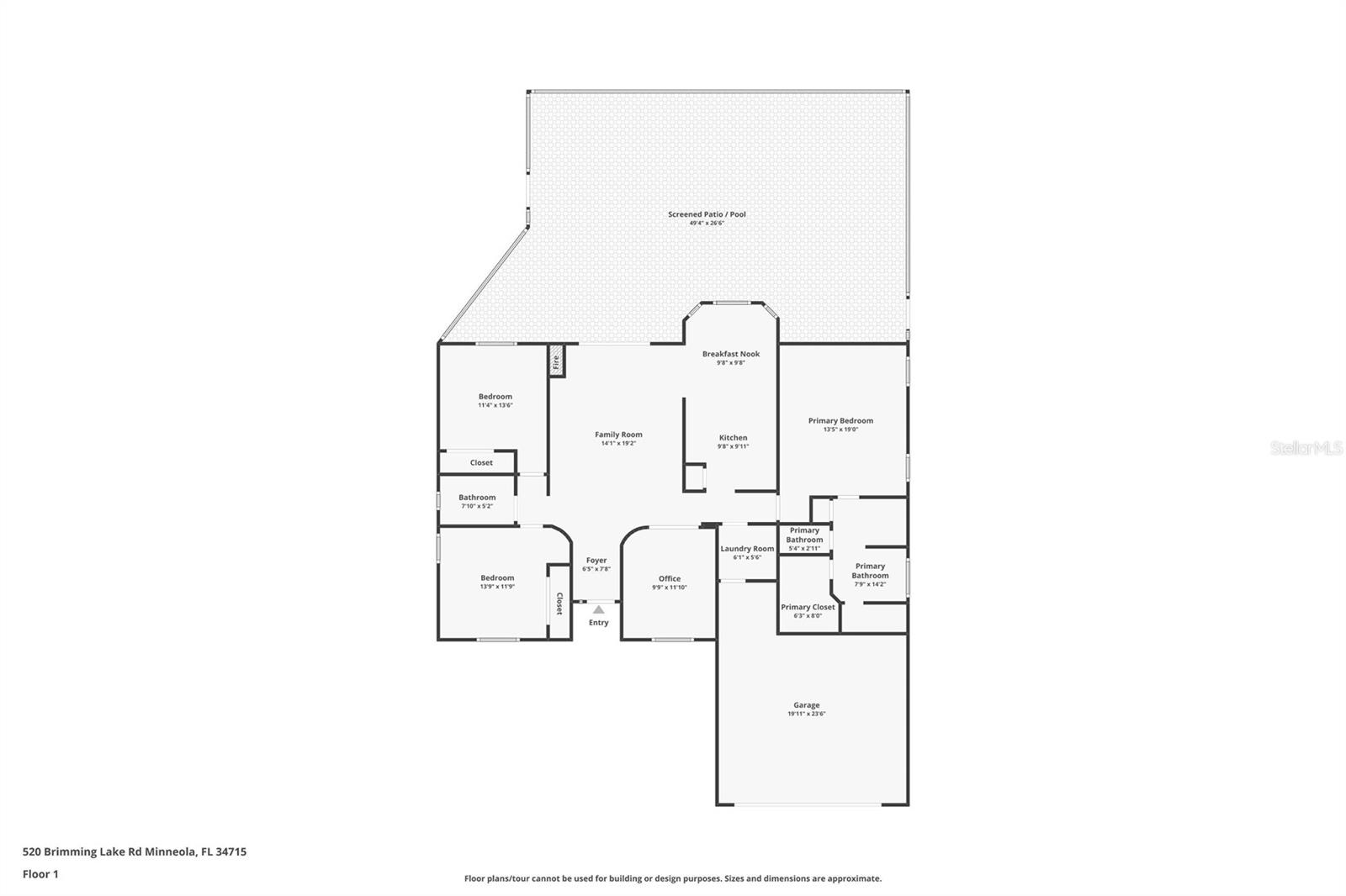 520 BRIMMING LAKE RD, MINNEOLA, FL, 34715