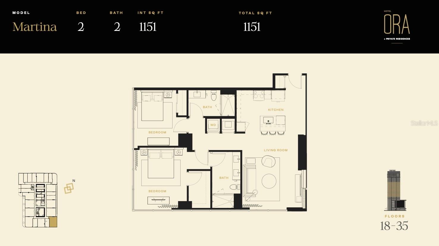 HOTEL ORA + PRIVATE RESIDENCES, TAMPA, FL, 33602