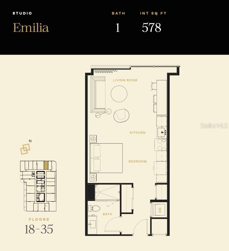 1101 E JACKSON ST #3206, TAMPA, FL, 33602