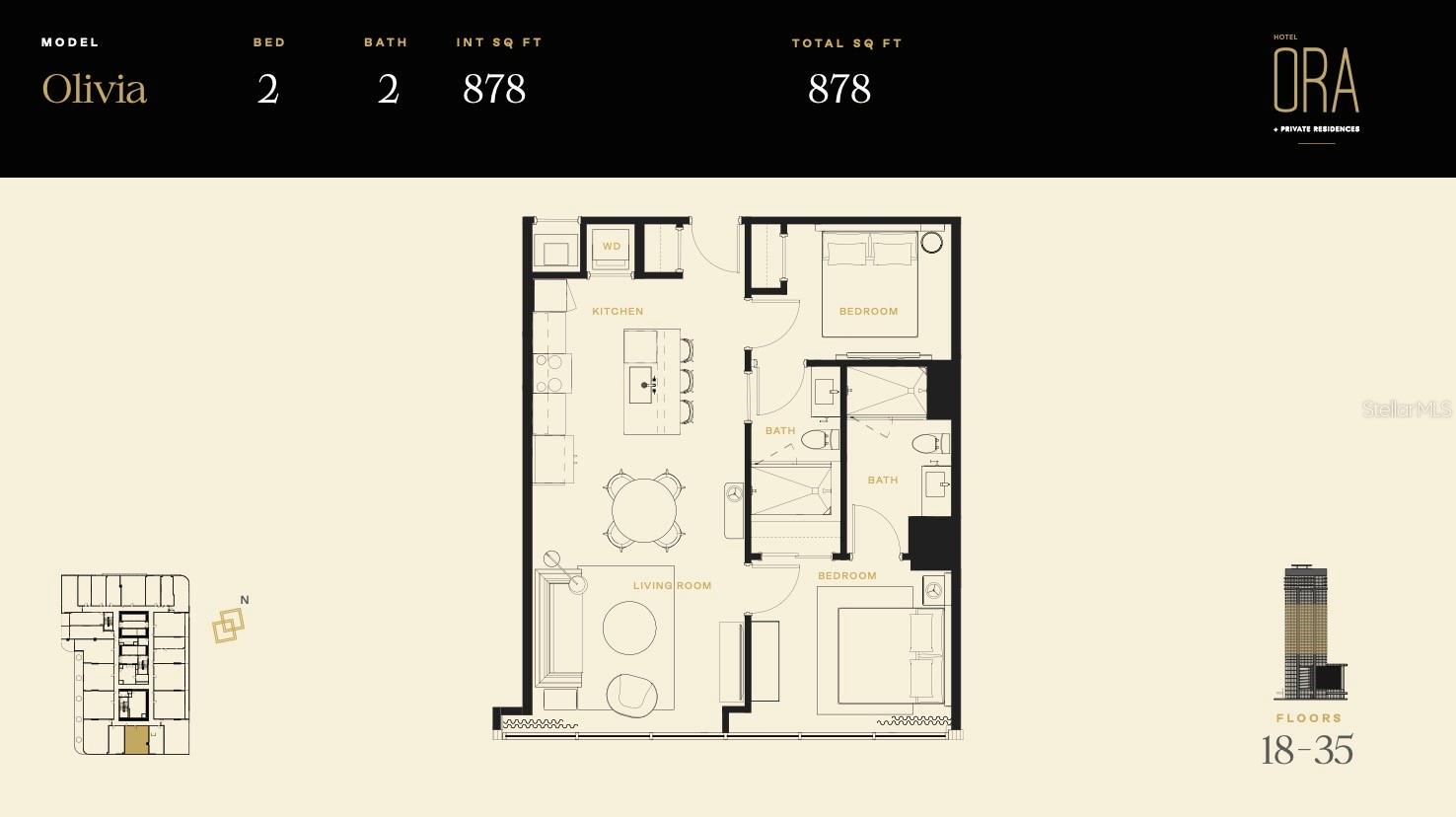 HOTEL ORA + PRIVATE RESIDENCES, TAMPA, FL, 33602