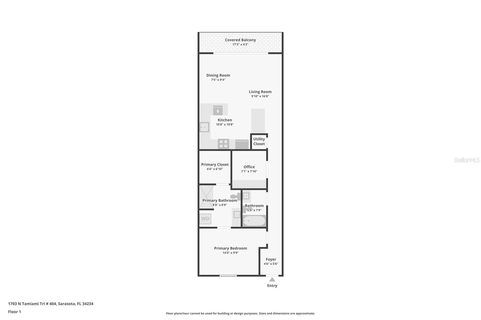 1703 N TAMIAMI TRL #209, SARASOTA, FL, 34234