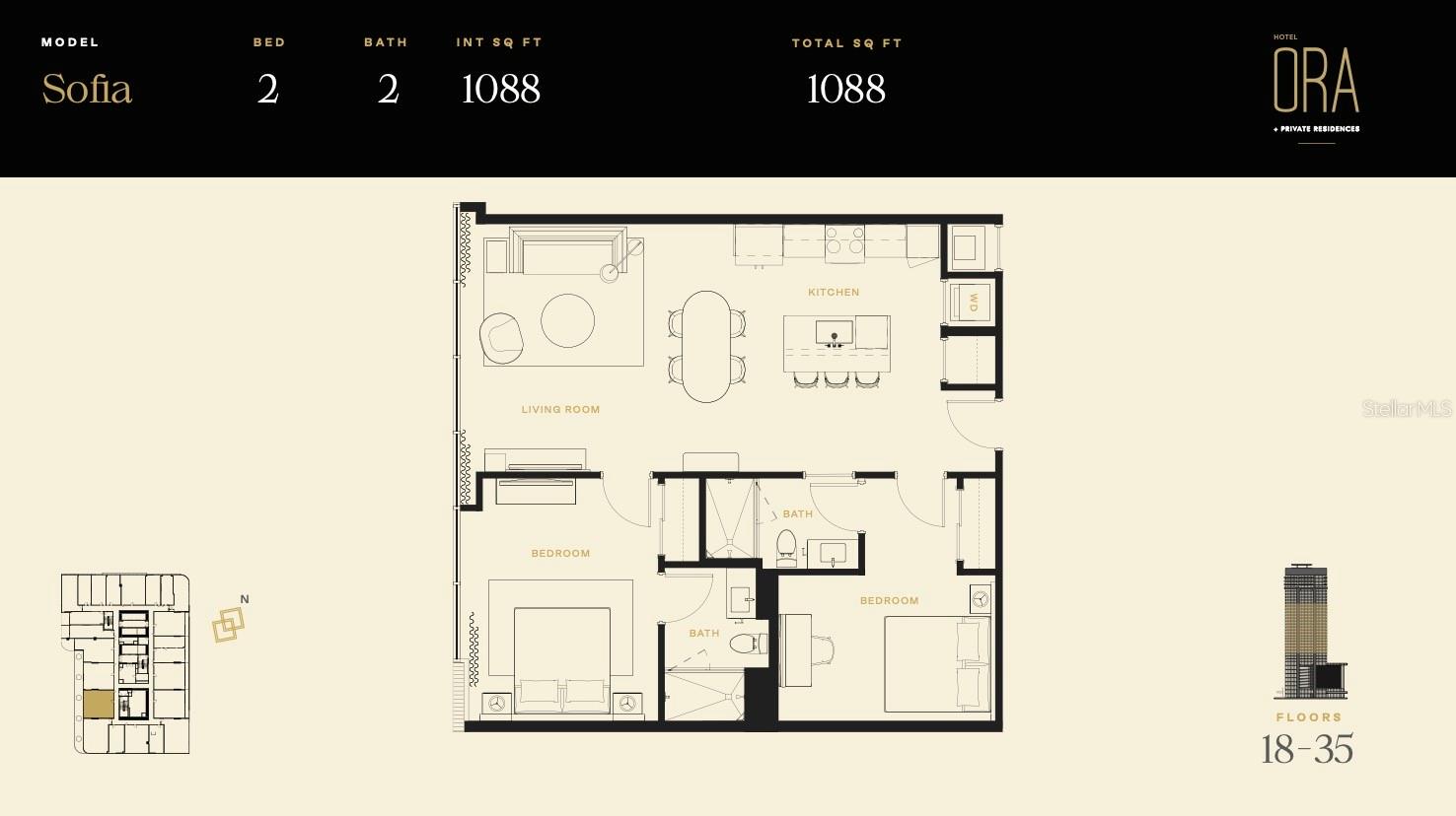 HOTEL ORA + PRIVATE RESIDENCES, TAMPA, FL, 33602