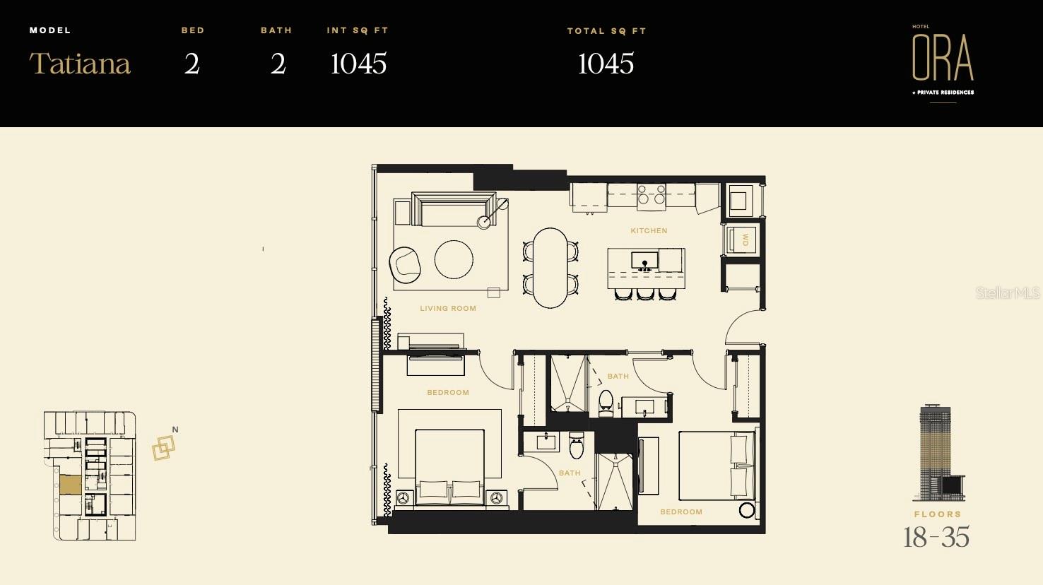HOTEL ORA + PRIVATE RESIDENCES, TAMPA, FL, 33602