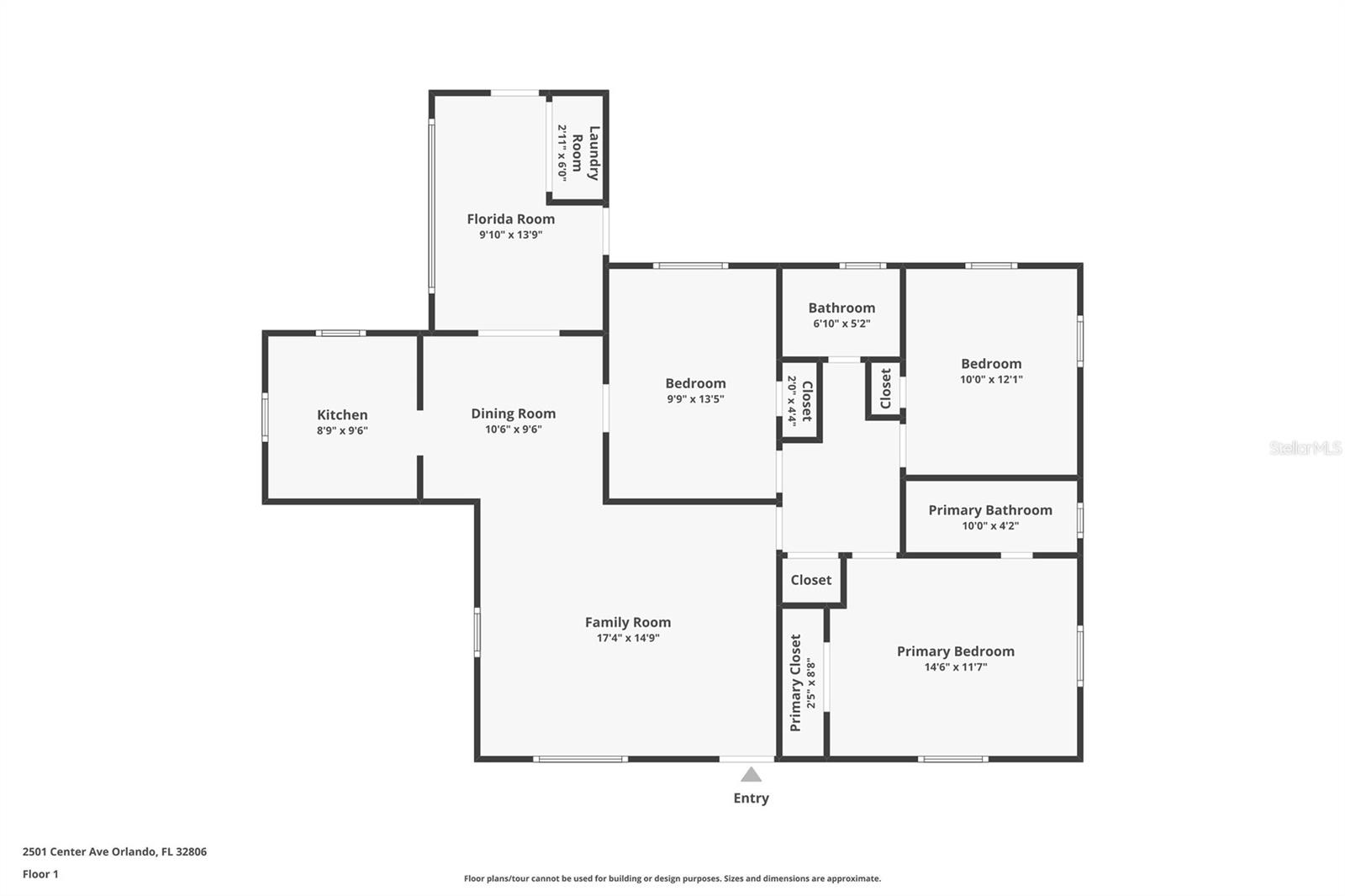 2501 CENTER AVE, ORLANDO, FL, 32806