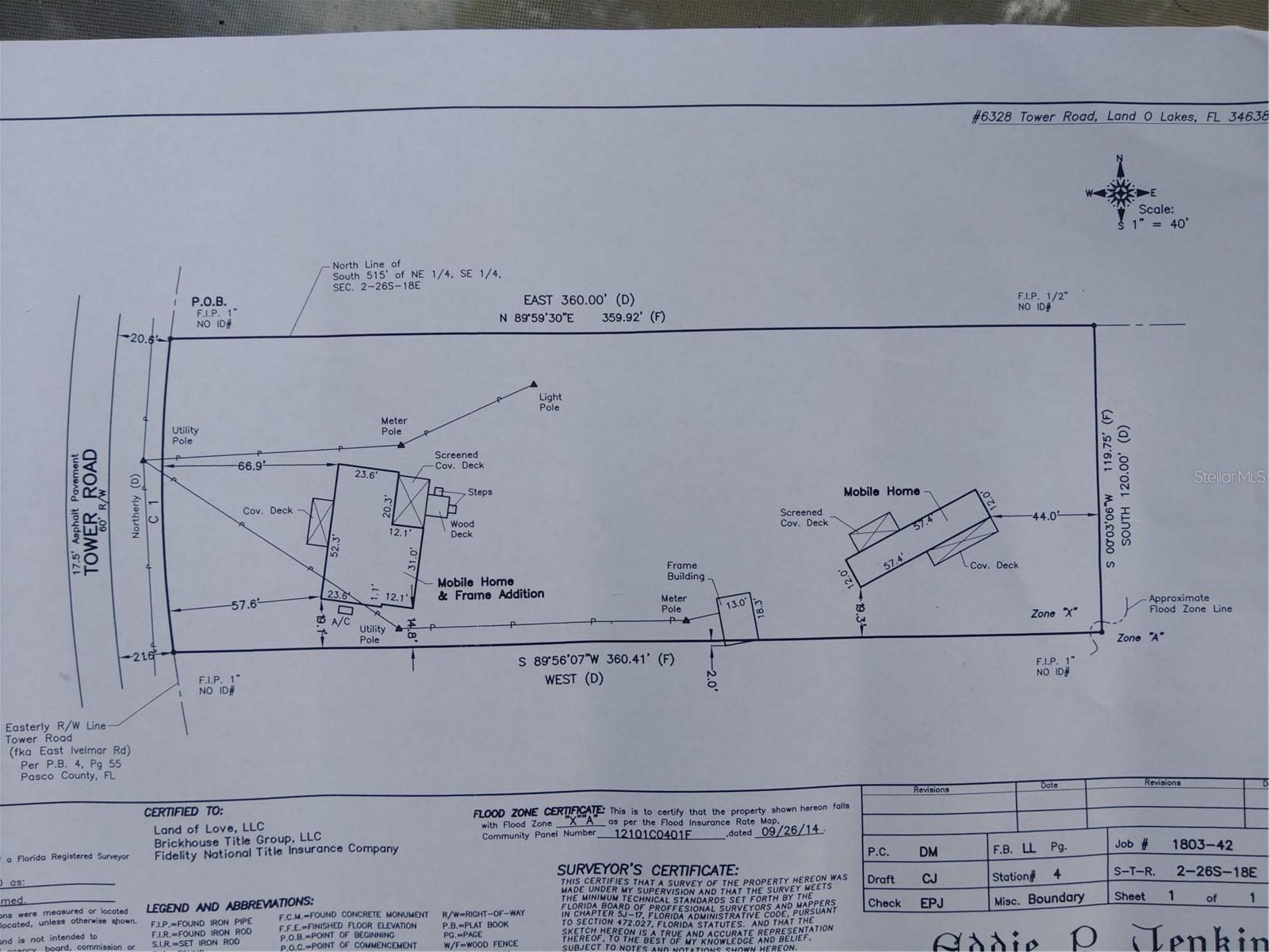 6328 & 6324 TOWER RD, LAND O LAKES, FL, 34638