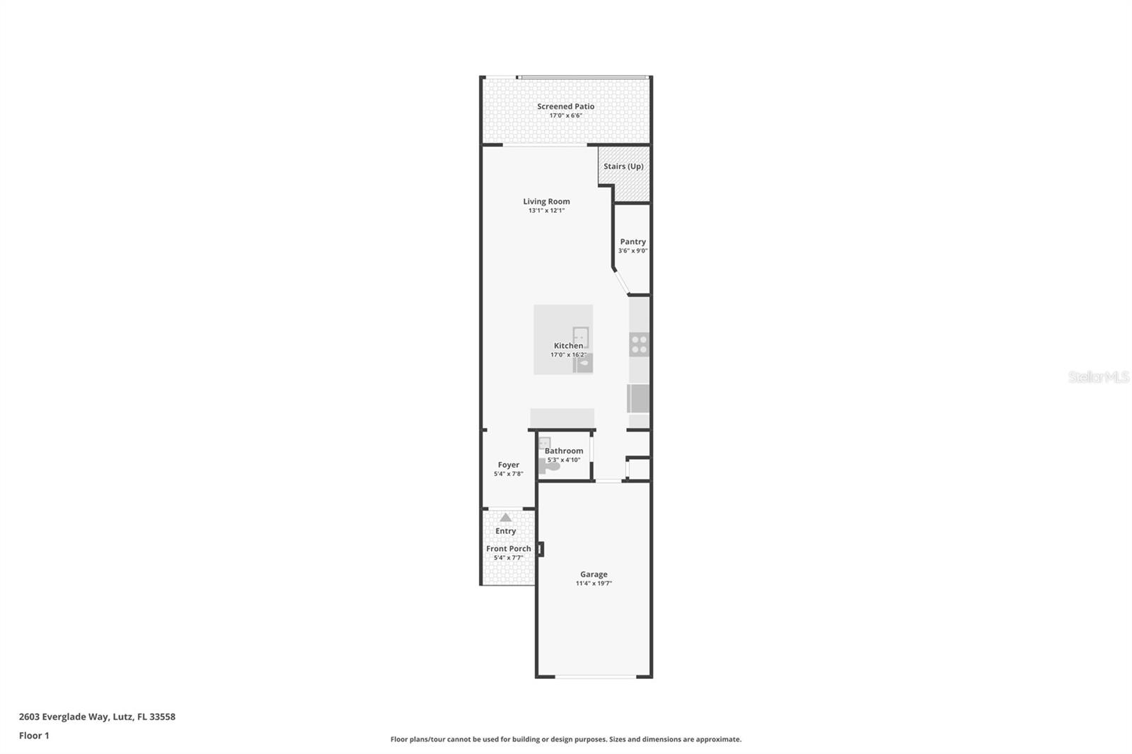 2603 EVERGLADE WAY, LUTZ, FL, 33558