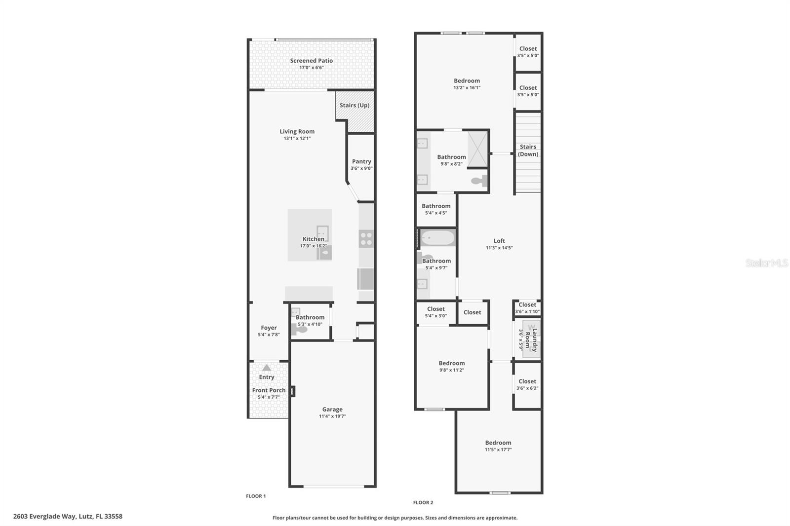 2603 EVERGLADE WAY, LUTZ, FL, 33558