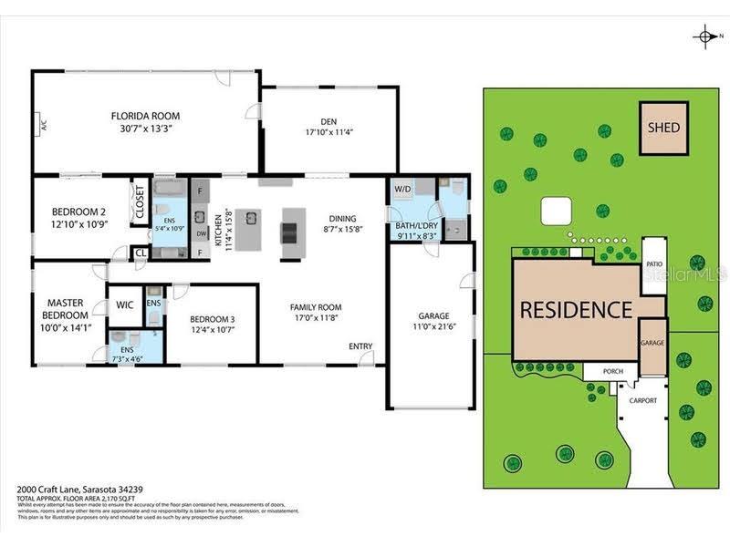 2000 CRAFT LN, SARASOTA, FL, 34239