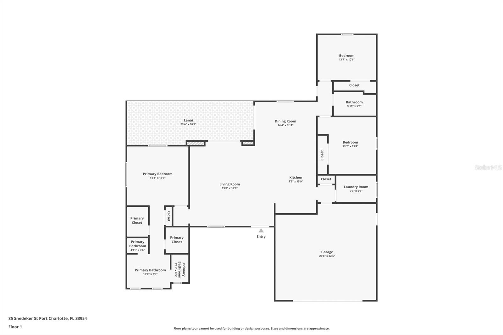 85 SNEDEKER ST, PORT CHARLOTTE, FL, 33954
