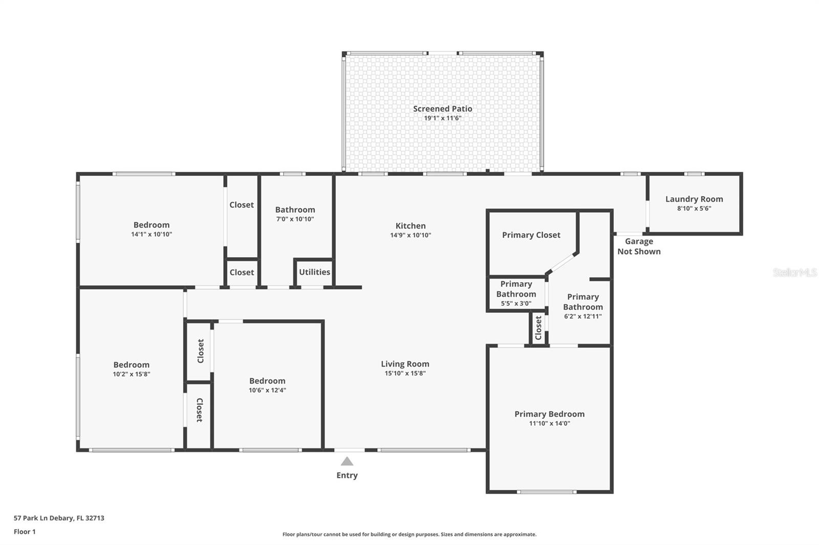 57 PARK LN, DEBARY, FL, 32713