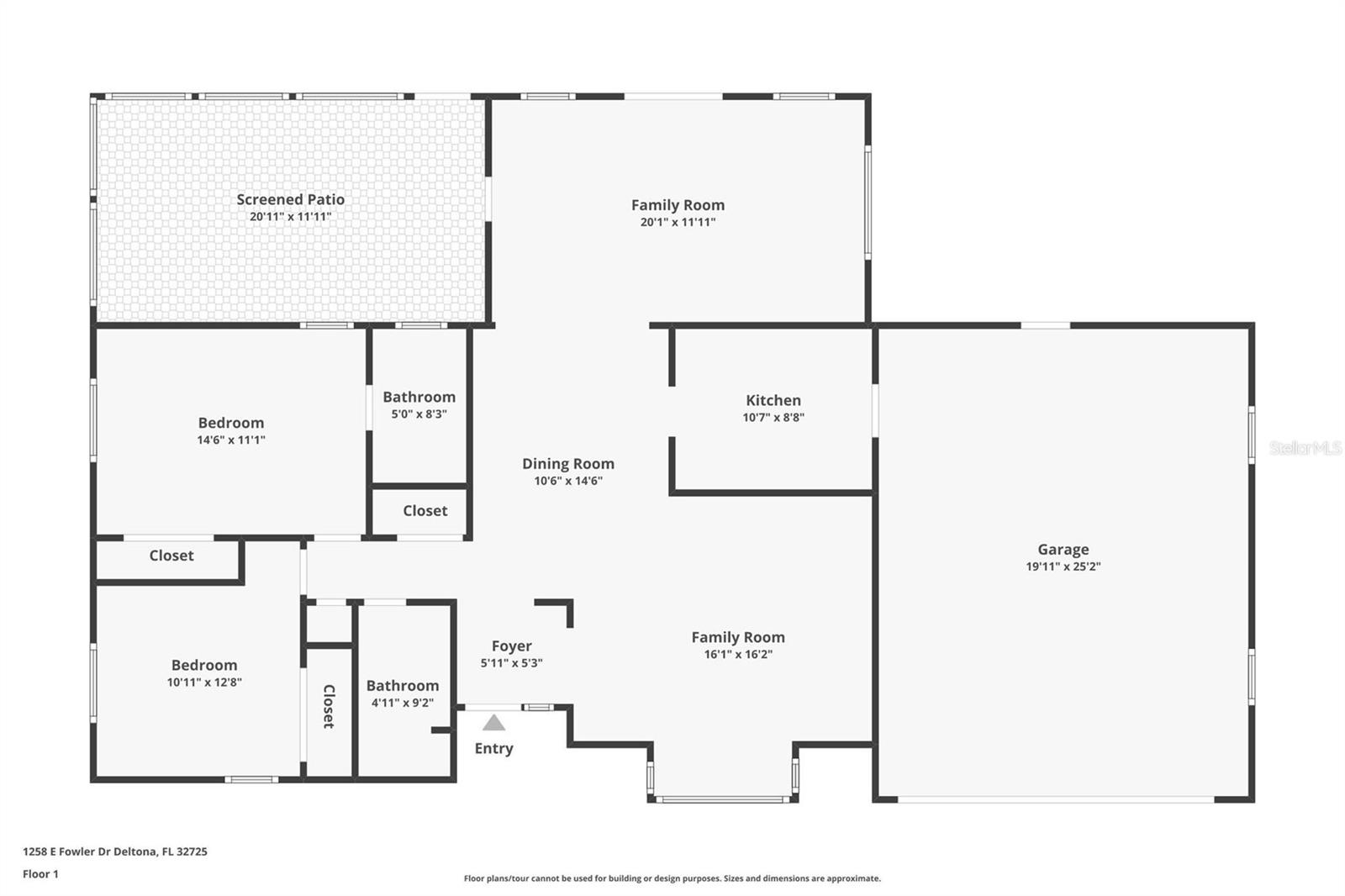 1258 E FOWLER DR, DELTONA, FL, 32725