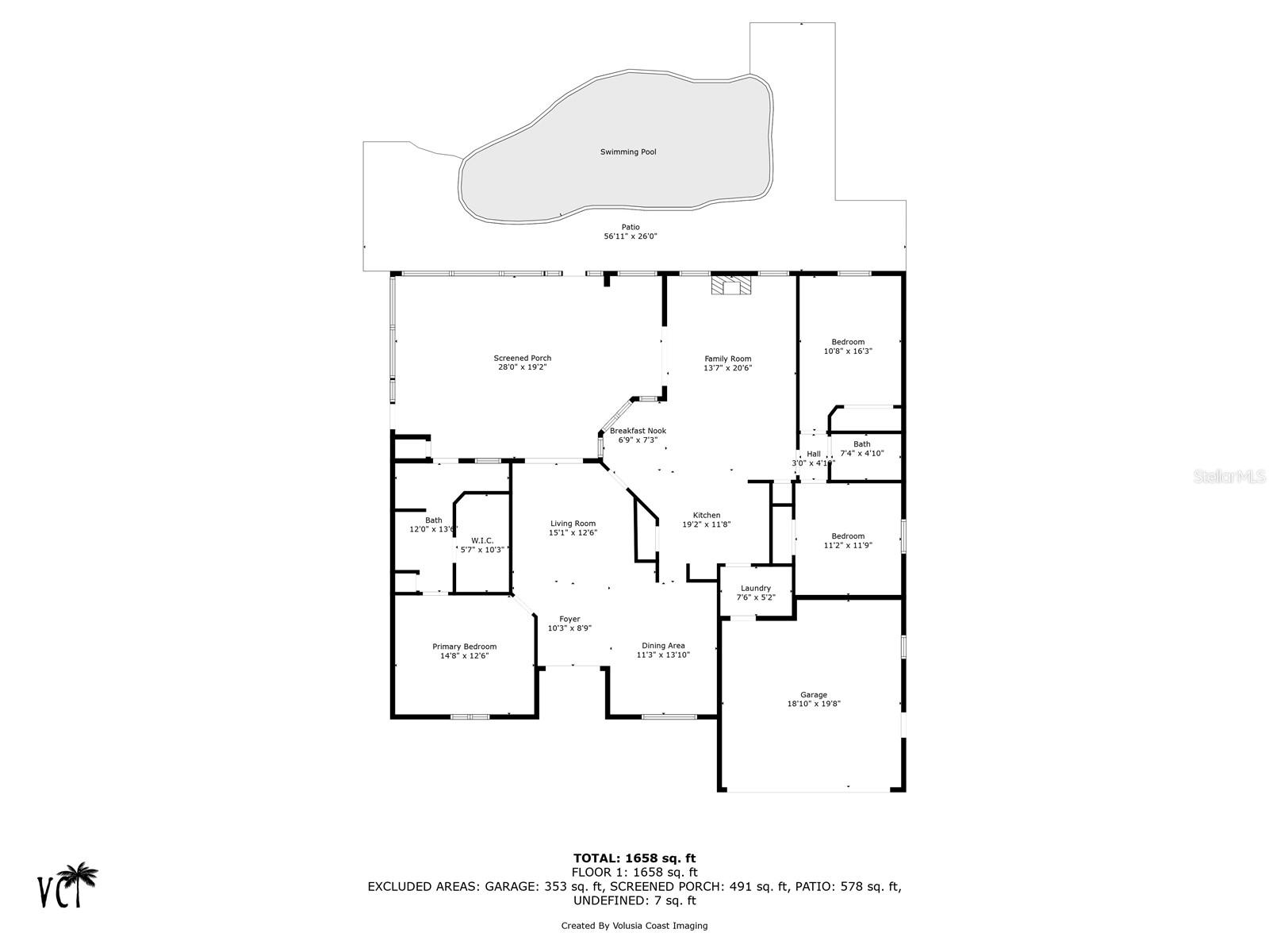 92 SPINNAKER CIR, SOUTH DAYTONA, FL, 32119