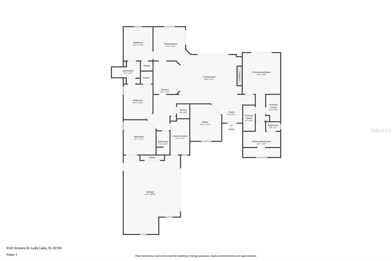 5141 GREENS DR, LADY LAKE, FL, 32159