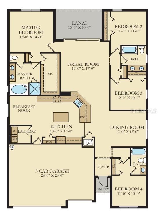 17638 PALMETTO PASS LN, PUNTA GORDA, FL, 33982