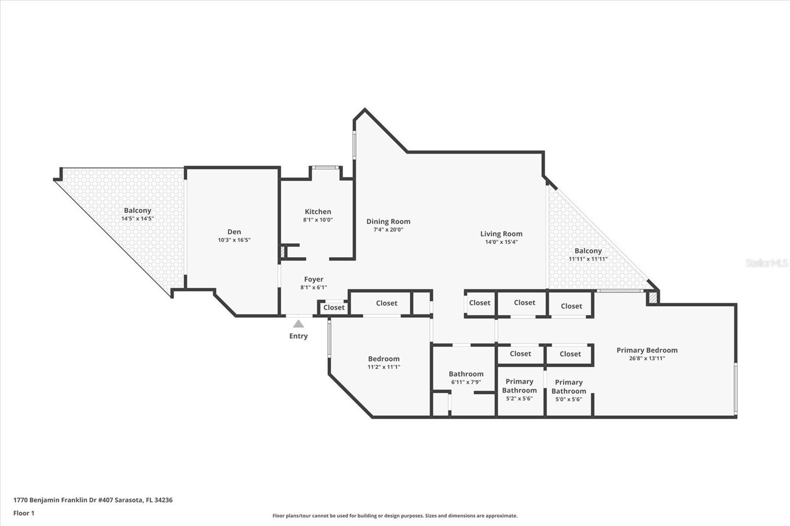 1770 BENJAMIN FRANKLIN DR #407, SARASOTA, FL, 34236