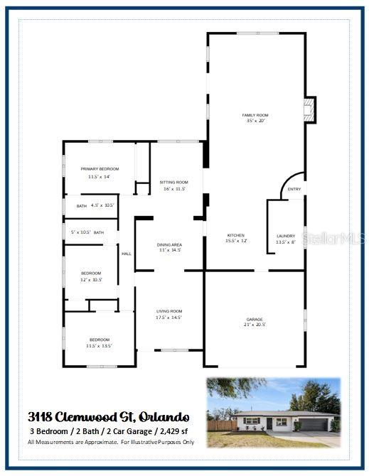 3118 CLEMWOOD ST, ORLANDO, FL, 32803