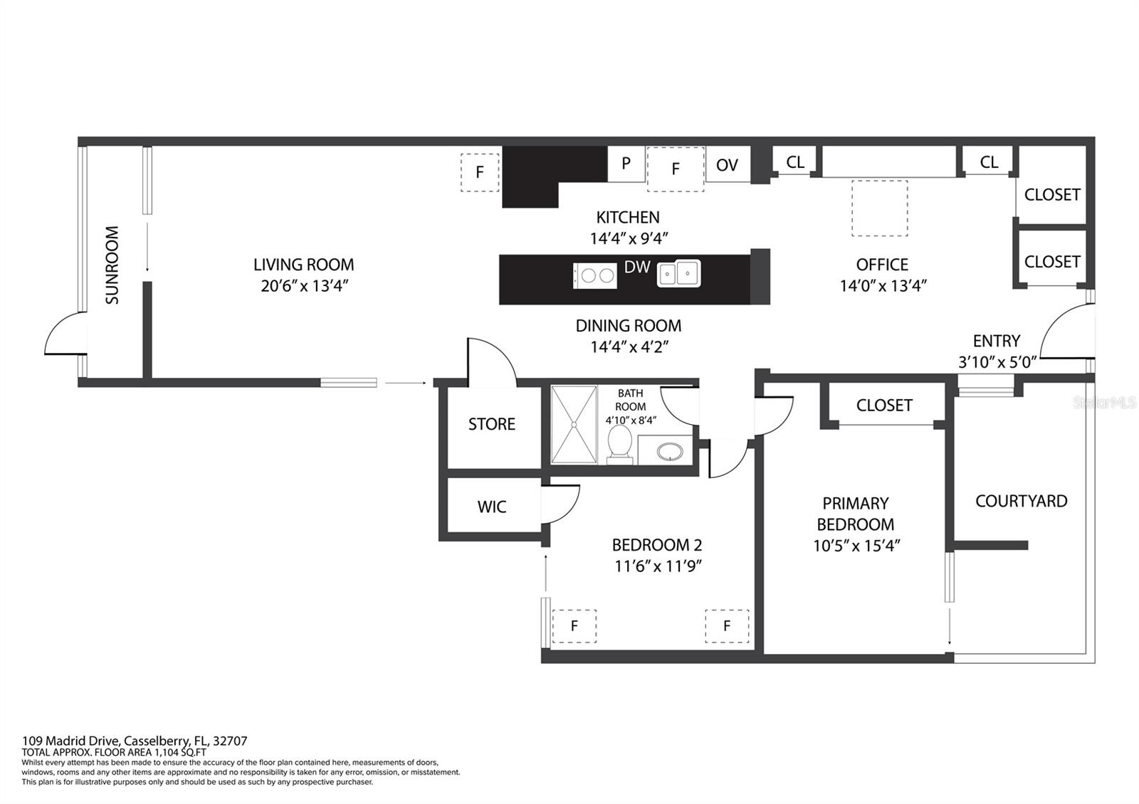 109 MADRID DR #109, CASSELBERRY, FL, 32707