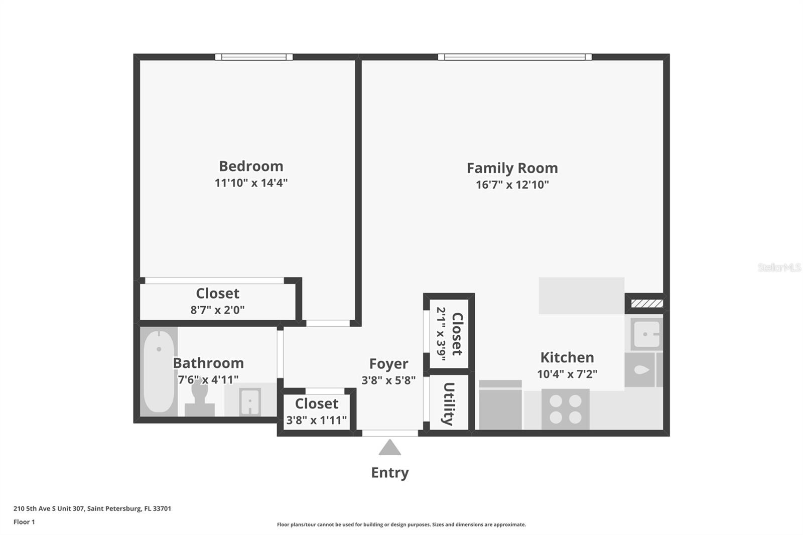 210 5TH AVE S #307, ST PETERSBURG, FL, 33701